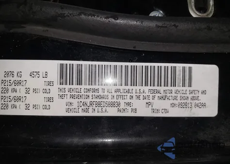 2014 Jeep Patriot Latitude from USA, damaged, VIN 1C4NJRFB8ED588830
